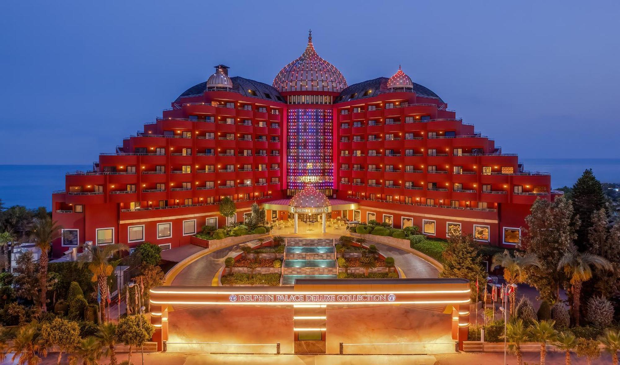 Delphin Palace Hotel Antalya Exterior foto